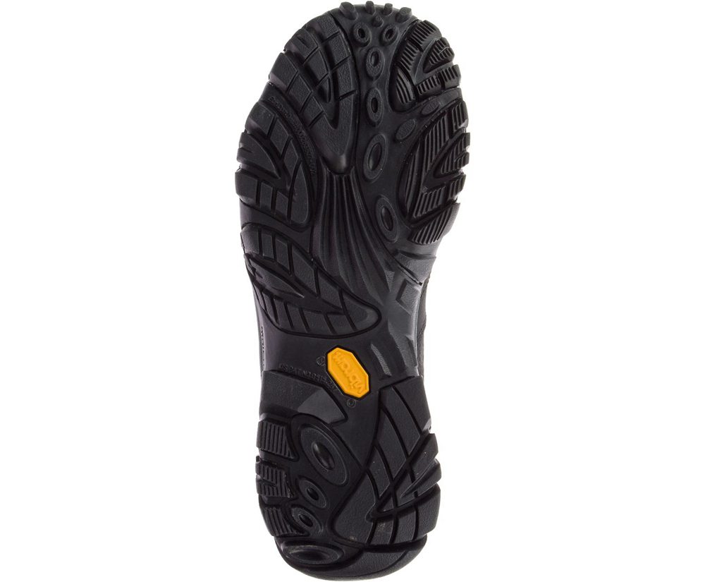 Kozaki Merrell Męskie Czarne - Moab Adventure Chelsea Waterproof - 347250-JWF